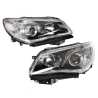 Set Pair LH+RH Head Light Lamp Black For Holden Commodore VF 2013~2018 SS SV6