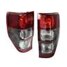 Ozeparts Fits Ford Ranger PX Series 1 & 2 & 3 UTE ( Wildtrak ) 2011~2022 | Taillights Tail Lights Rear Lamps (Gloss Black) | Pair of Left + Right