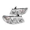 Head Light + Corner Light AM (Glass Lens With Dual Reflector) (SET LH+RH)