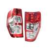 Ozeparts Fits Ford Ranger Ute PX 2011~2022 XL XLS XLT | Taillights Tail Lights Rear Lamps (Chrome Side) | Pair of LH Left + RH Right