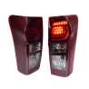 Ozeparts Pair LH+RH Tail Light Rear Lamp LED Tinted For Isuzu DMax D-Max 14~20