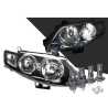 Head Light AM (Black) - Non Projector + LED Globes (SET LH+RH)