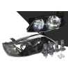 Head Light AM (Black) + LED Globes (SET LH+RH)