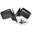 Door Mirror Manual (Black) (SET LH+RH)