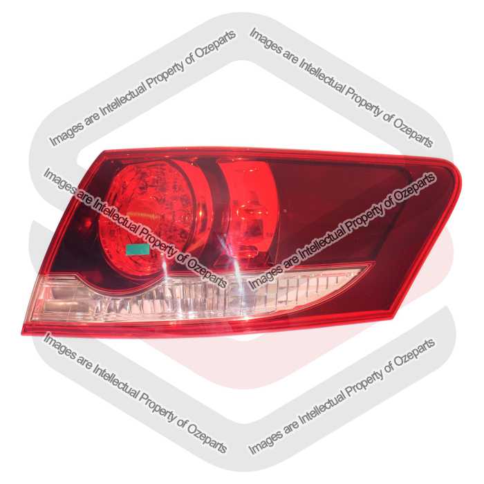 Tail Light OE (Pink on White lens, Dark Tinted RED)