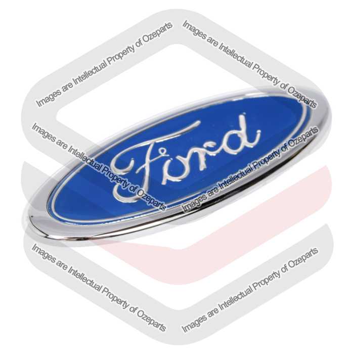 Ozeparts Fits Ford Falcon AU BA BF 1998~2011 / Territory SX SY 2004~2011 | Oval Badge Decal Emblem 11.50cm Wide | 1 Unit