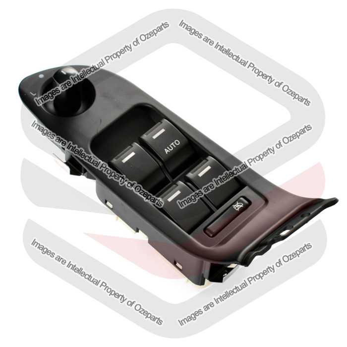 Chrome Window Master Control Switch Button New For VW Golf MK7 GTI MK7  Passat B7