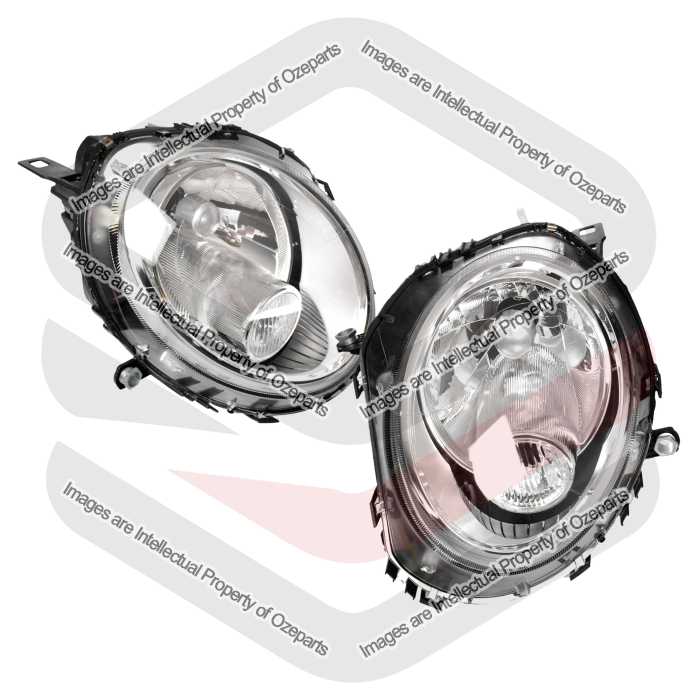 Head Light AM (Non Xenon - With Clear Cap) (Set LH+RH)