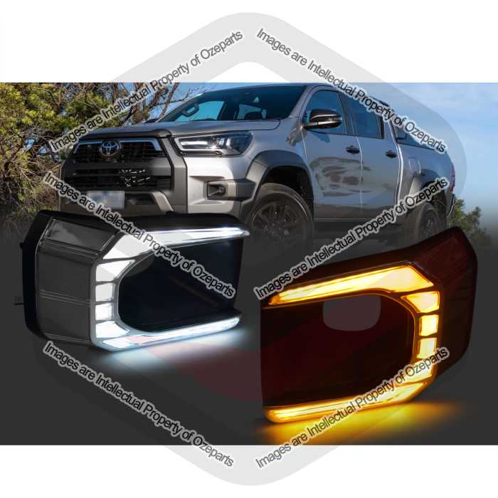 Fog Lamp Bezel KIT (LED + Indicator) - Rouge & Rugged Only