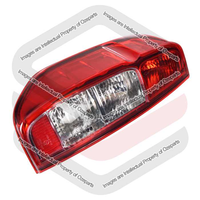 Ozeparts Fits Nissan Navara D40 2005~2016 VSK MNT Ute | Taillight Tail Light Rear Lamp With Emark | LH LHS Left Hand (Passenger Side)