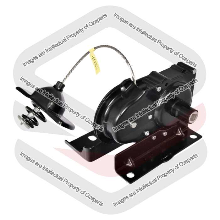 Ozeparts Fits Ford Falcon / FPV Ute XH AU BA BF FG FG-X 1996~2016 | Spare Wheel Winch Winder Mechanism | 1 Unit