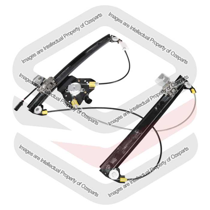 Ozeparts Fits BMW 3 Series E46 1999~2005 Convertible / Coupe | Electric Power Door Window Regulator (With 2 Pin Motor) | RH Right (Driver)