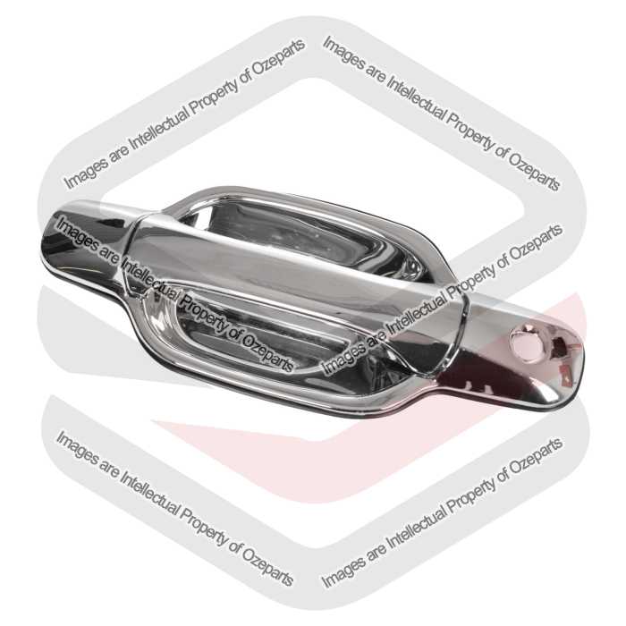 FRONT LH Left OUTER Door Handle Chrome For Holden Rodeo / Colorado / DMAX