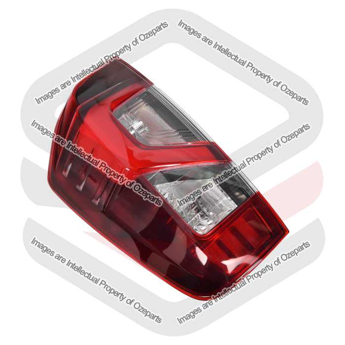 Ozeparts Fits Nissan Navara NP300 D23 Ute 2020~On | Taillight Tail Light Rear Lamp (With LED) | LH LHS Left Hand (Passenger Side)