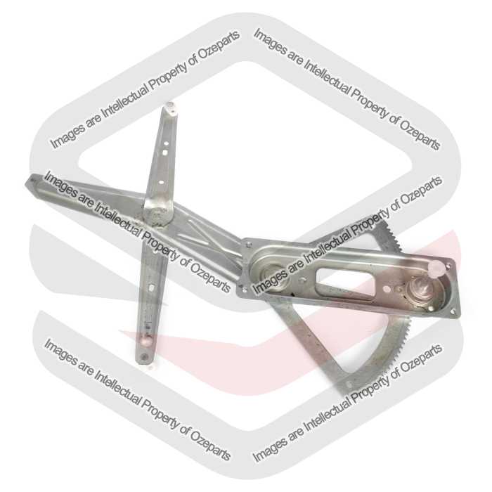 Door Window Regulator Front (Manual) - Ozeparts