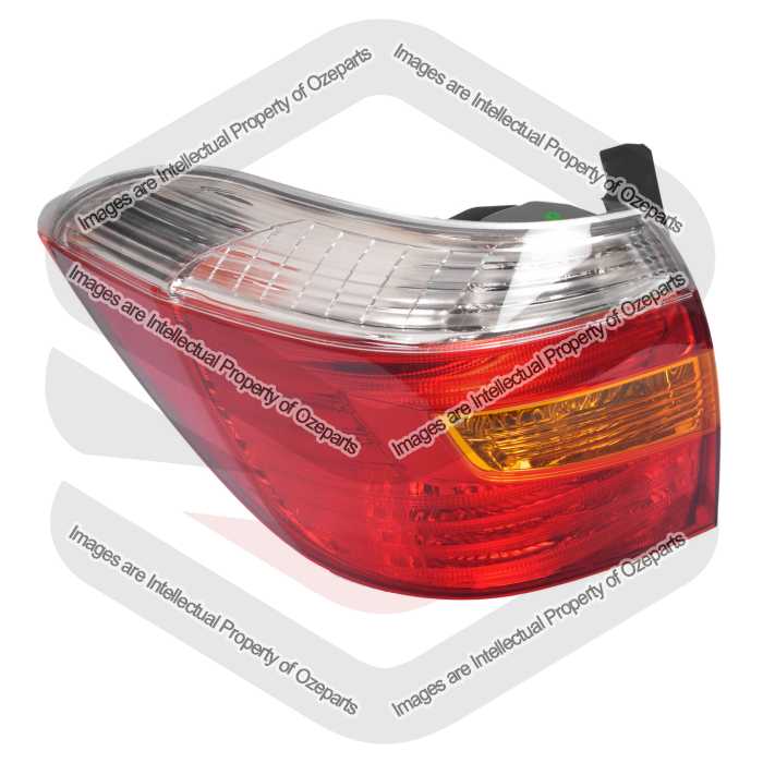 LH Left Hand Tail Light Rear Lamp (Clear) For Toyota Kluger GSU40 2007~2010