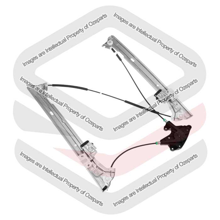 Door Window Regulator Electric (No Motor - 32 Teeth Gear)