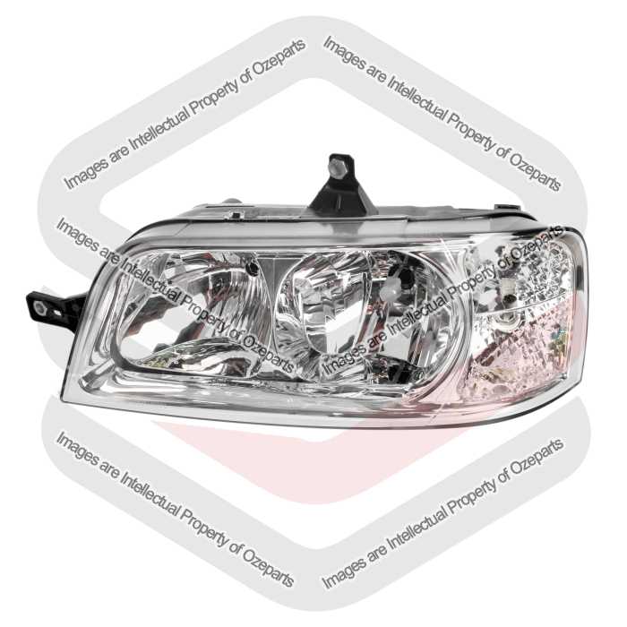 DEPO Fits Fiat Ducato Van Gen 2 2002~2007 | Headlight Head Light Front Lamp | LH LHS Left Hand (Passenger Side)