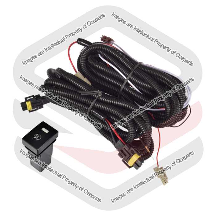 Universal Fog Light Wire Harness (Type 74 Switch)