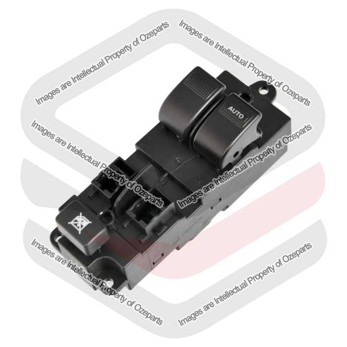 Ozeparts Fits Ford Ranger PX1 PX2 PX3 2011~2022 Ute | Electric Power Master Window Switch (2 Button -  15 Pins No Illumination) | 1 Unit