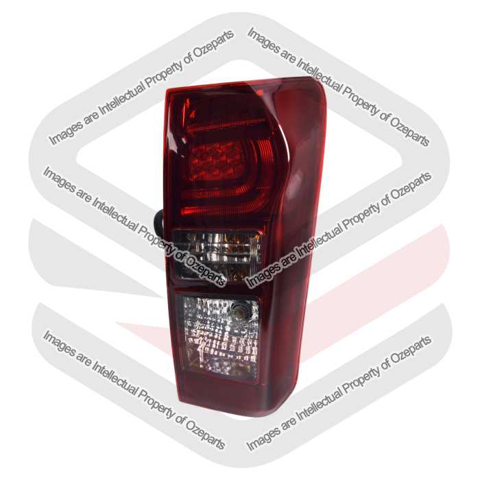 Ozeparts RH Right Tail Light Rear Lamp LED Tinted For Isuzu DMax D-Max Ute 14~20