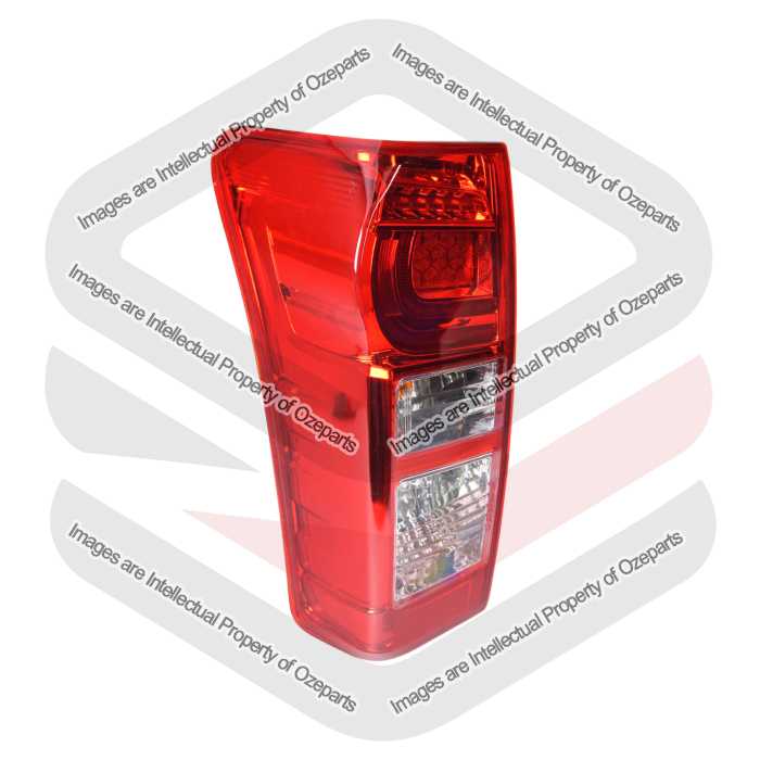 Ozeparts LH Left Tail Light Rear Lamp LED Clear For Isuzu DMax D-Max Ute 14~20