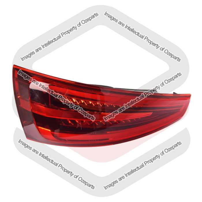 DEPO Fits Audi Q3 / RSQ3 8U Series 1 2011~2015 | Outer Taillight Tail Light Rear Lamp (LED) | LH LHS Left Hand (Passenger Side)