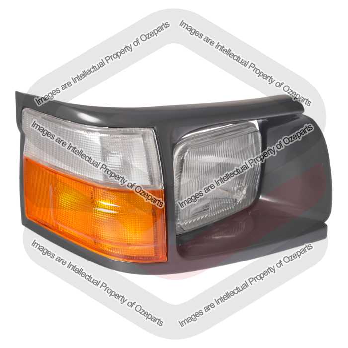 Head Light Rim + Corner Light + Head Light AM (1989.11~1993.08) (SET 3)