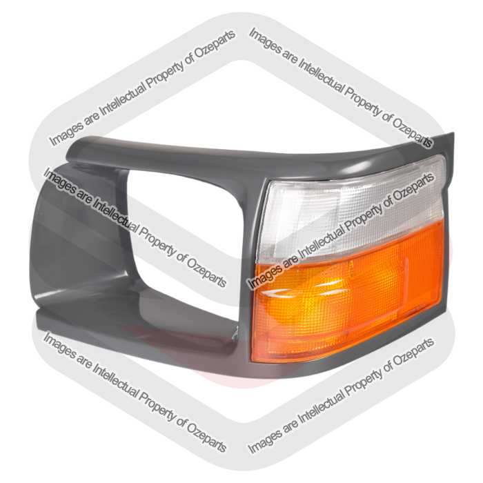 Head Light Rim + Corner Light  AM (1989.11~1993.08) (SET 2)