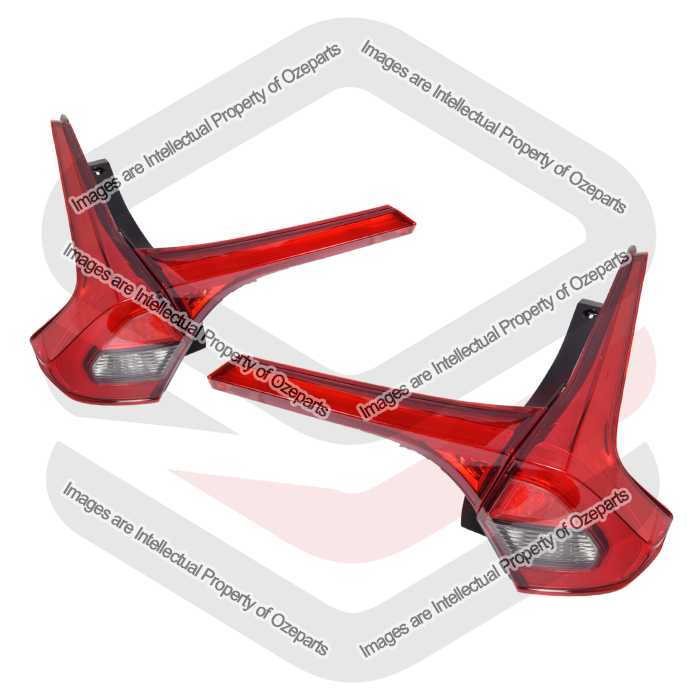 Tail Light + Rear Garnish AM (LED) (SET 4)