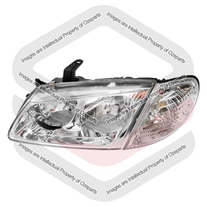 Head Light + Corner Light AM (Glass Lens With Dual Reflector) (SET 2)