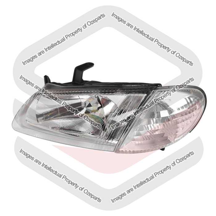 Head Light + Corner Light AM (Plastic Lens With Single Reflector) (SET 2)