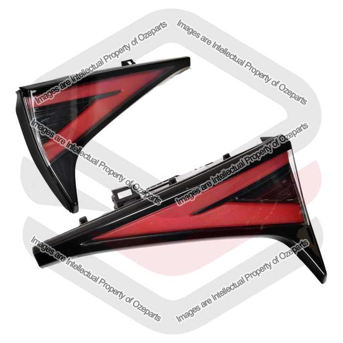 Rear Garnish AM (LED) - S / SX / SX+ (SET LH+RH)