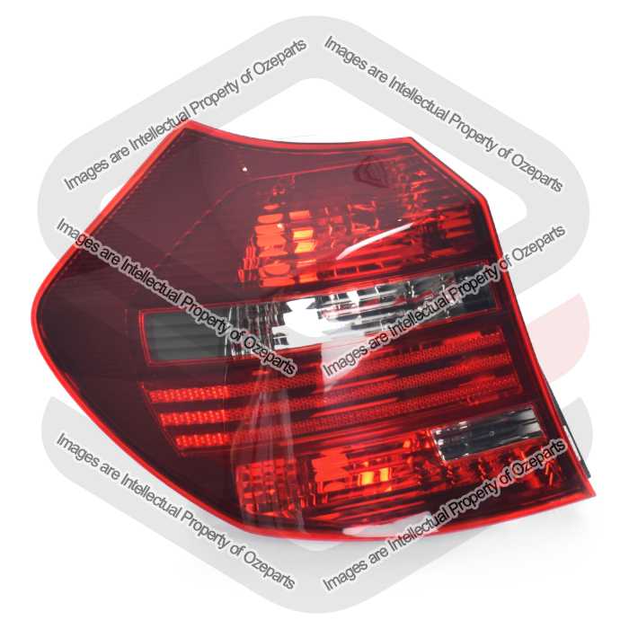 Tail Light AM (No LED, TINTED RED Lens)