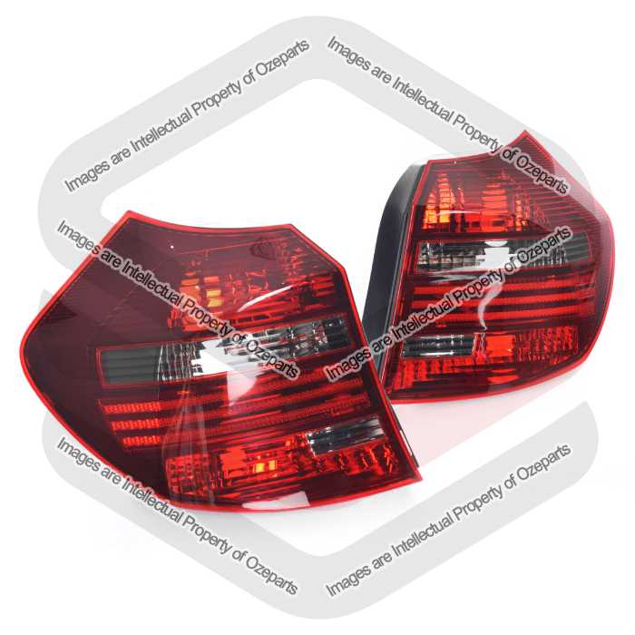 Tail Light AM (No LED, TINTED RED Lens) (SET LH+RH)