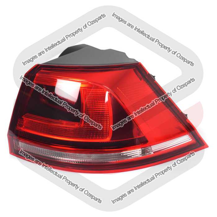 Tail Light AM - Non LED (Tinted Red Lens)