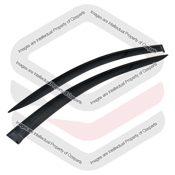 Door Window Visors - Ute (SET 2)