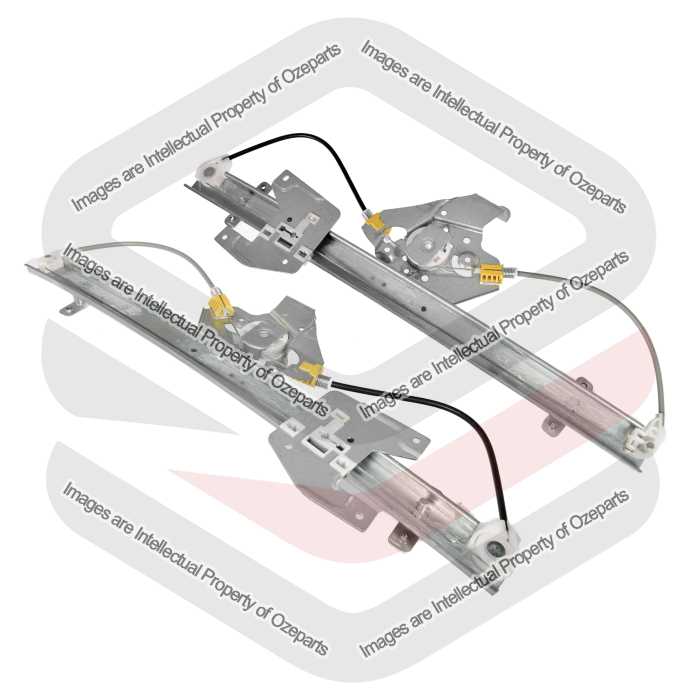 Door Window Regulator Front AM (Electric No Motor) - Type 1 (SET LH+RH)