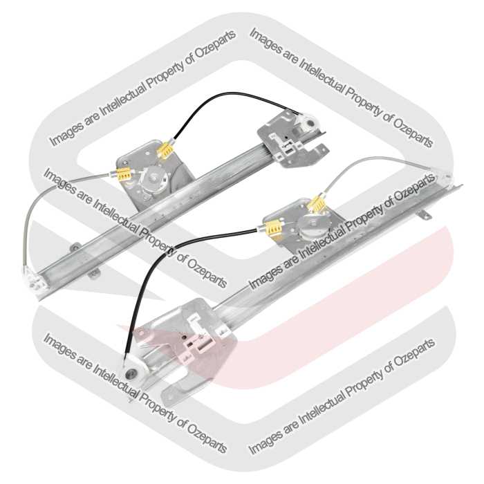 Door Window Regulator Front AM (Electric No Motor) - Type 2 (SET LH+RH)