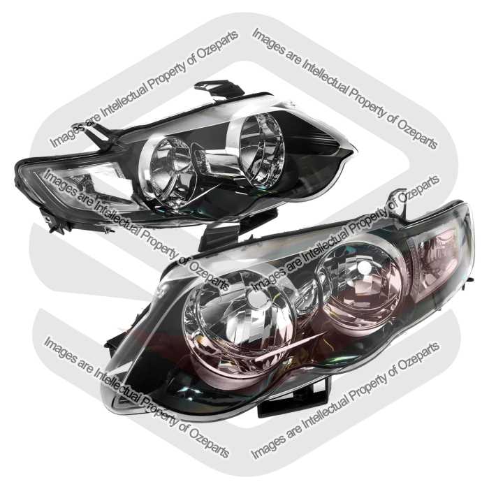 Head Light AM (Black) - FPV GS Only (SET LH+RH)