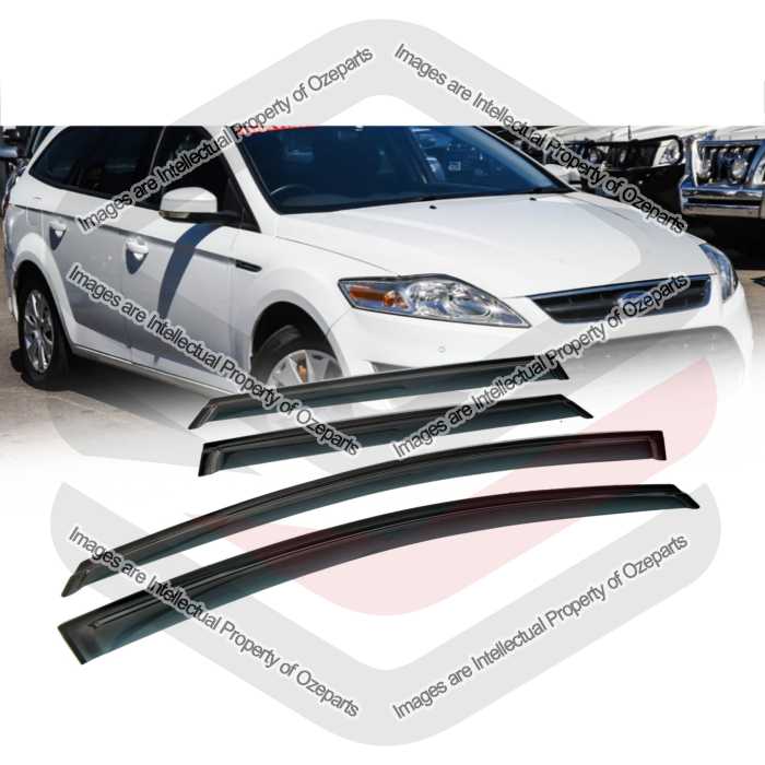 Door Window Visors - 5 Door Wagon (SET 4)