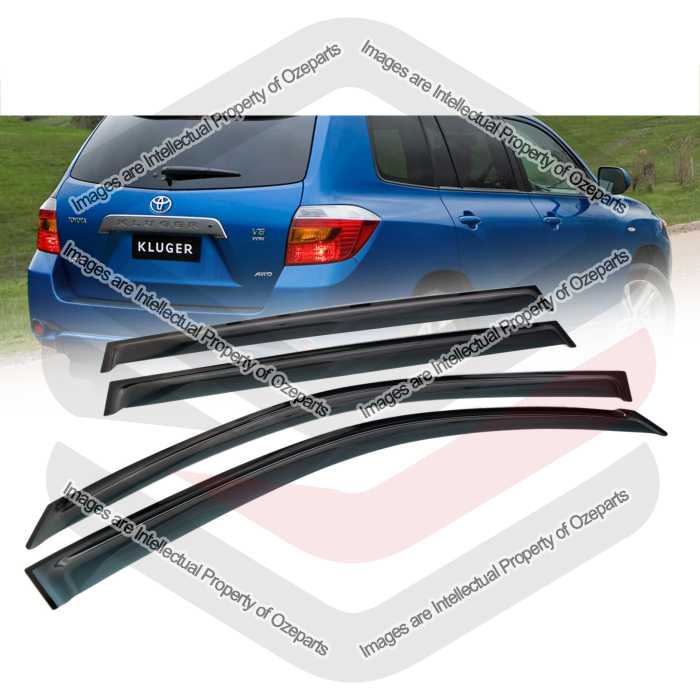 Door Window Visors (SET 4)