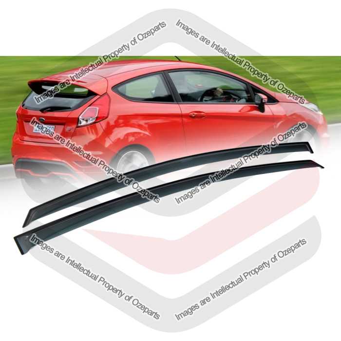 Door Window Visors - 3 Door Hatch (SET 2)