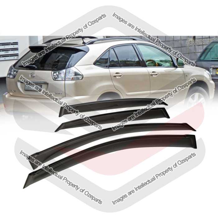 Door Window Visors (SET 4)