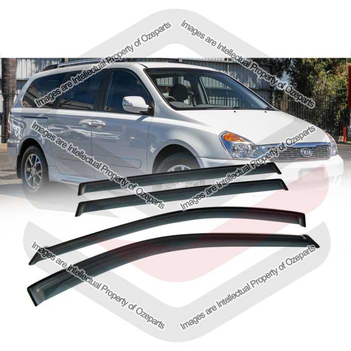 Door Window Visors (SET 4)