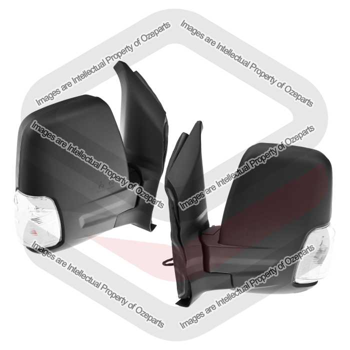 Door Mirror AM (No Auto Fold - Short Arm) - Ozeparts (SET LH+RH)