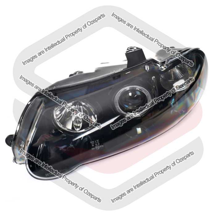 LH Left Head Light Angel Eyes For Commodore VX Executive Acclaim S Equipe SS