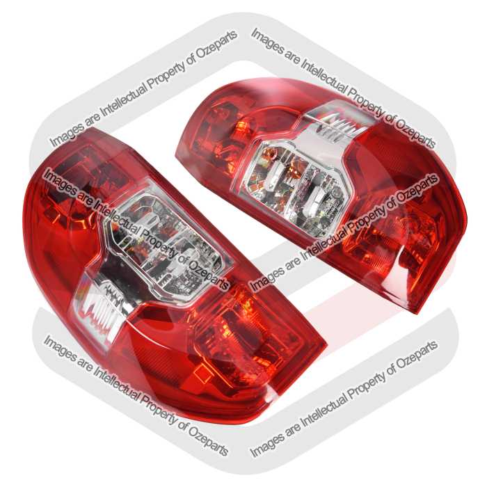 Pair LH+RH Tail Light Rear Back Lamp For LDV T60 SK8C Ute 2017~2021 PRO LUXE