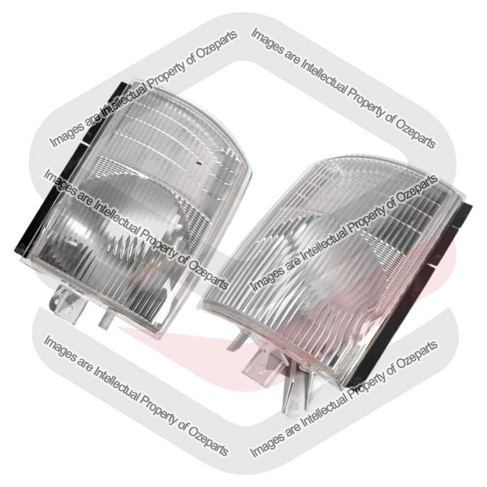 Pair LH+RH Corner Light Park Lamp For Mitsubishi Canter Fuso Truck 2005~2011