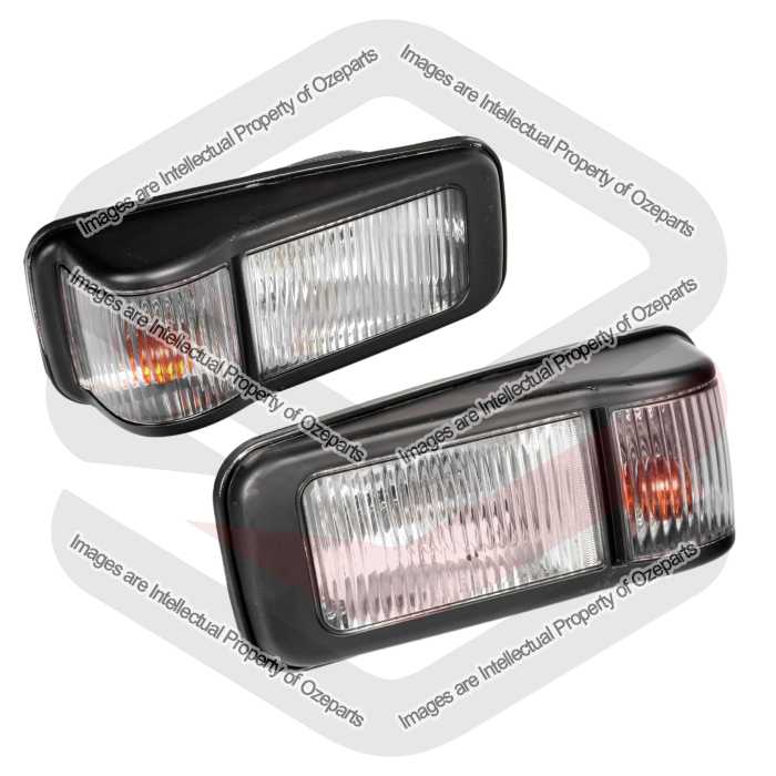 Pair LH+RH Indicator Light Side Flasher Lamp For Isuzu N Series Truck 2008~On